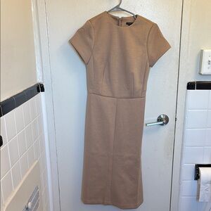 Elegant Tan Dress